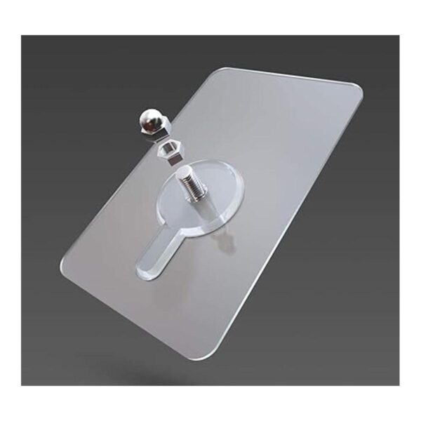 Juego de 12 ganchos de pared adhesivos de PVC resistentes