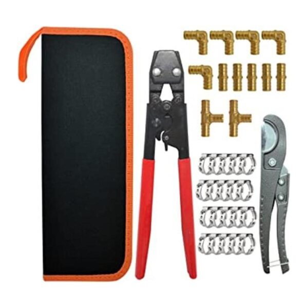 TT Flex Accesorios PEX de latón todo en uno con 12 piezas_1