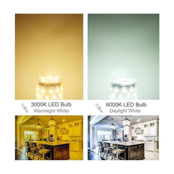 TSOCO Bombillas LED E12 bombillas LED de araña de 12 W