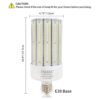Bombilla LED de maíz de 150 W bombilla LED de base E39