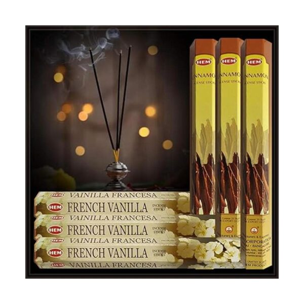 Palitos de incienso de vainilla francesa y varillas de_6
