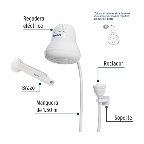 FOSET Ducha eléctrica_2