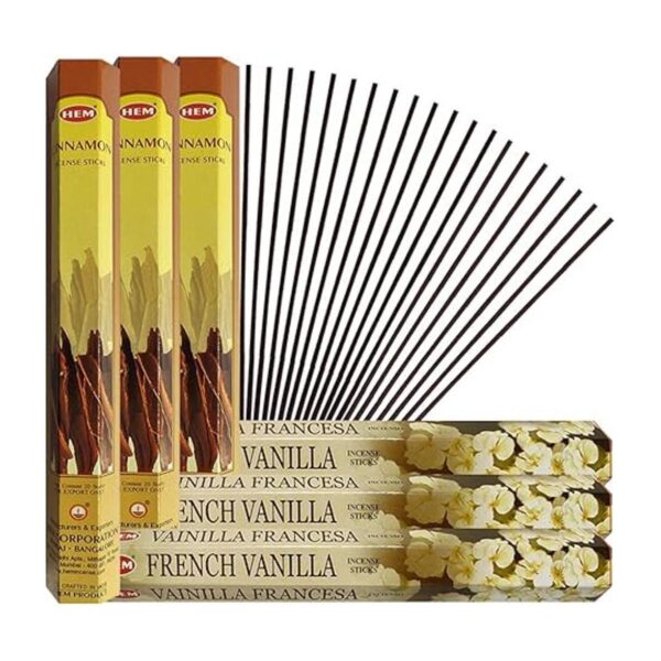 Palitos de incienso de vainilla francesa y varillas de_2