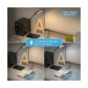 Trond LED Lámpara de escritorio regulable flexible cuello_4