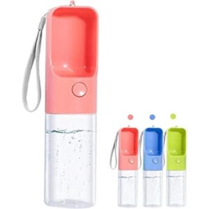 Sofunii Dog Water Bottle for Walking Portable Pet Travel
