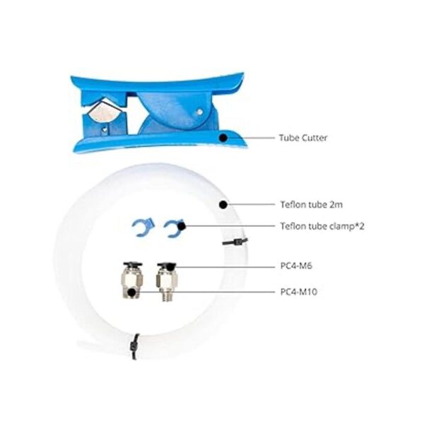TRONXY Kit de 6 piezas de teflón de PTFE para filamento de_2