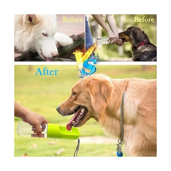 Sofunii Dog Water Bottle for Walking Portable Pet Travel