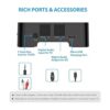 TROND Transmisor y receptor Bluetooth V5.0 de TV TOSLINK_3