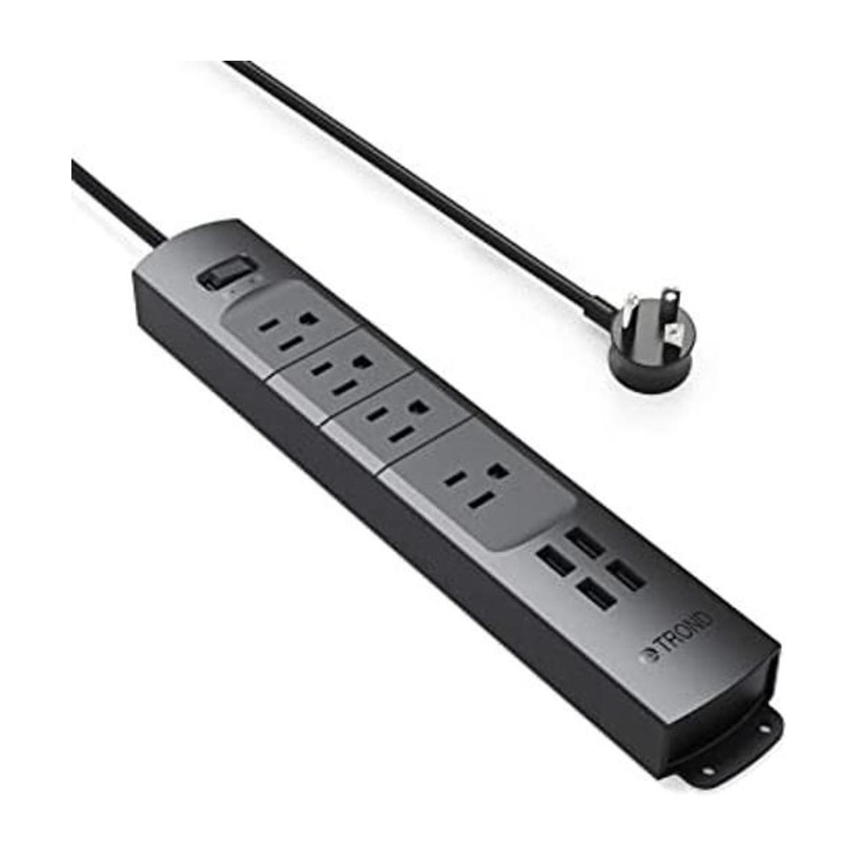 TROND Regleta protectora contra sobretensiones con USB