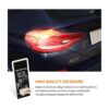 Placa LED trasera X3 F25 4 unidades luz LED trasera_4