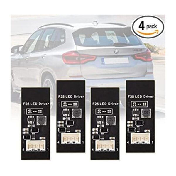 Placa LED trasera X3 F25 4 unidades luz LED trasera_1