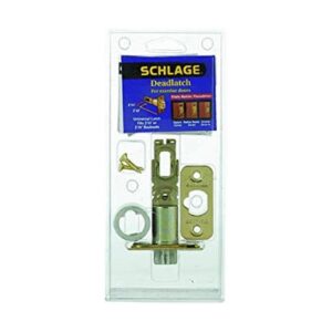 Schlage Lock 40251 605 cerradura con tripe opción Bronce_1