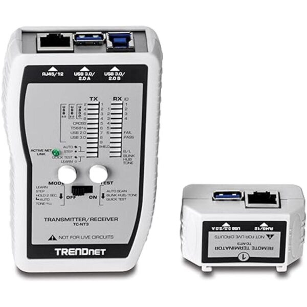 TRENDnet VDV y Probador de cable USB TCNT3_3