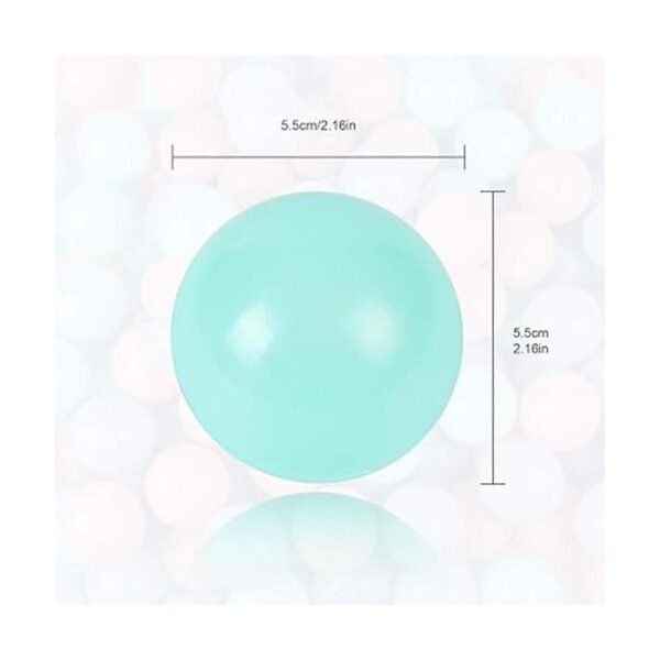 TRENDBOX 100 pelotas de plástico suave de colores pastel_2
