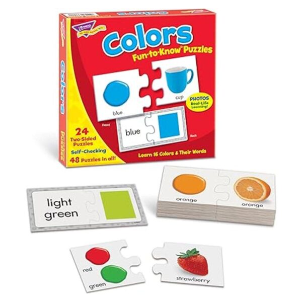 Trend Enterprises FuntoKnow Puzzles Colors Learn 16_2