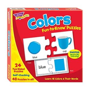 Trend Enterprises FuntoKnow Puzzles Colors Learn 16_1