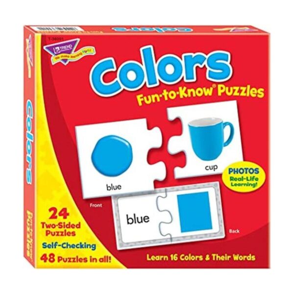 Trend Enterprises FuntoKnow Puzzles Colors Learn 16_1