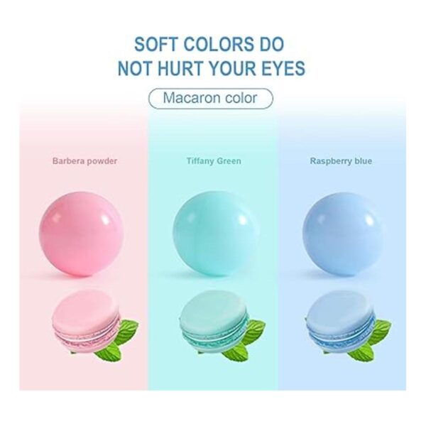 TRENDBOX 100 pelotas de plástico suave de colores pastel_5
