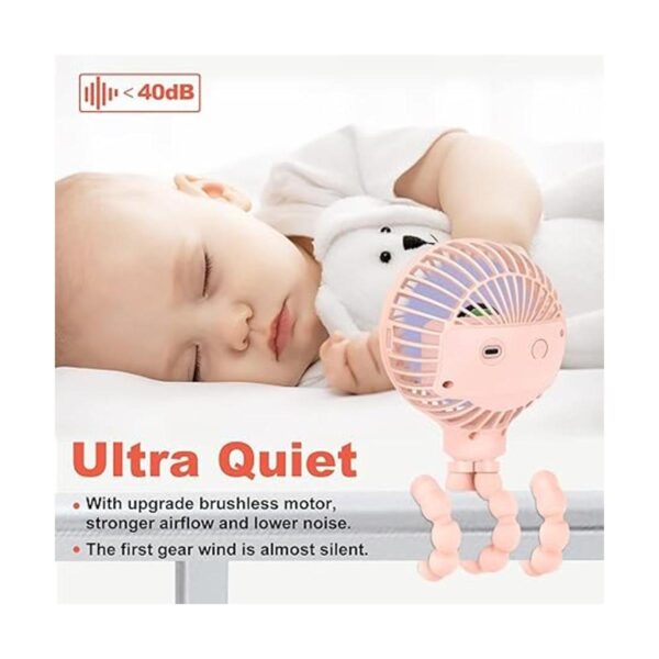 TRELC Ventilador de mano para cochecito ventilador_2