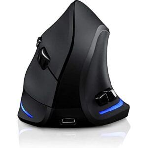 TRELC Mouse ergonómico mouse óptico vertical inalámbrico_1