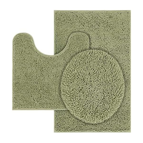 TREETONE Alfombra de baño lavable a máquina absorbente de_1