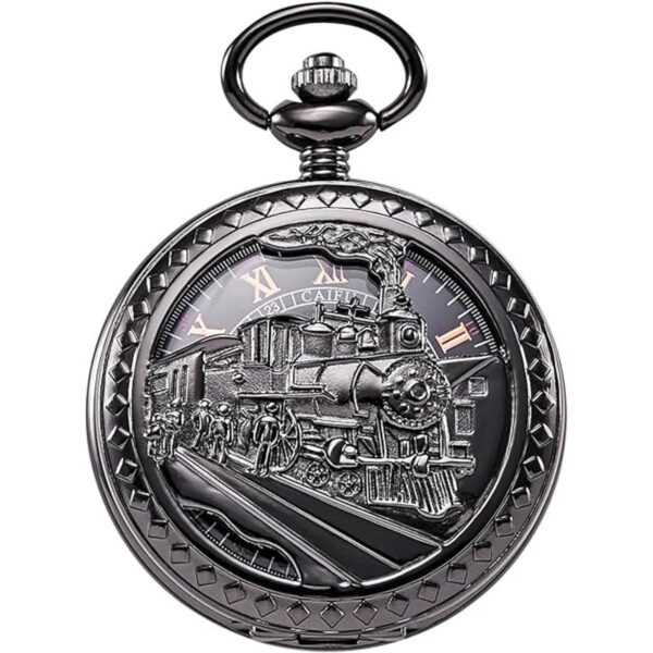 Treweto Reloj de bolsillo para hombre diseño de_1