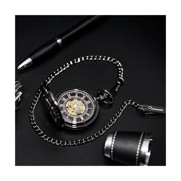 Treweto Reloj de bolsillo para hombre diseño de_3