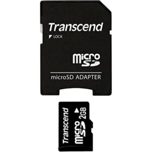 Transcend 2 GB MicroSD Tarjeta De Memoria Flash ts2gusd_1