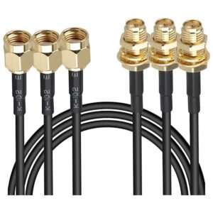 Traderplus Extensor de antena para router WiFi 9.8 ft_1