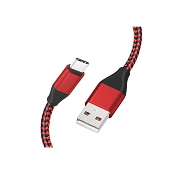 Paquete de 2 cables USB tipo C cable de carga de 6.6 pies_1