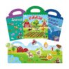 Libros de calcomanías para niños de 2 a 4 años libros de
