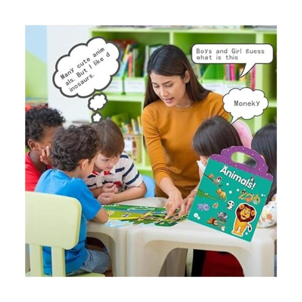 Libros de calcomanías para niños de 2 a 4 años libros de