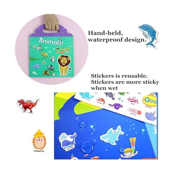 Libros de calcomanías para niños de 2 a 4 años libros de