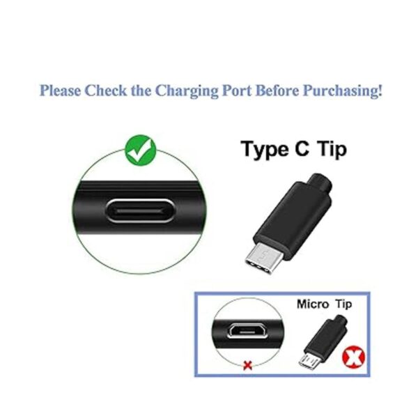 Cable de carga USB tipo C compatible con JBL Charge 4 JBL_3