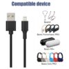 Cable de carga USB de 3.3 pies compatible con Beats_2