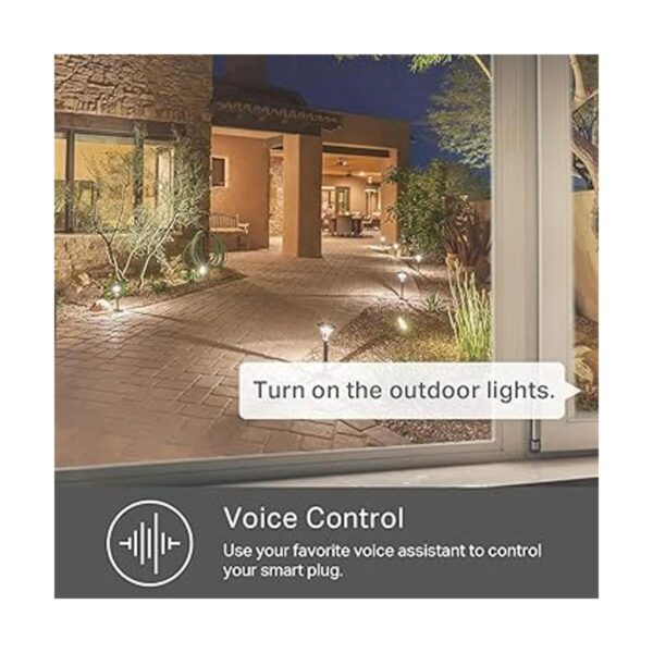 Kasa Enchufe inteligente para uso al aire libre. Enchufe
