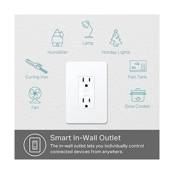 Kasa Smart Enchufe KP200 toma WiFi inteligente para el_3