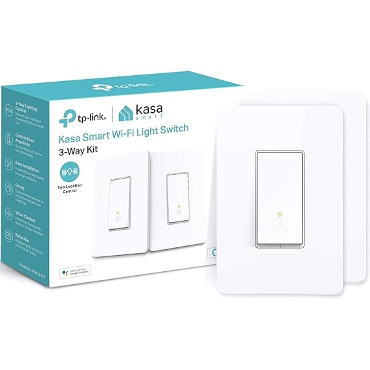 TPLink Interruptor inteligente de luz WiFi controla la