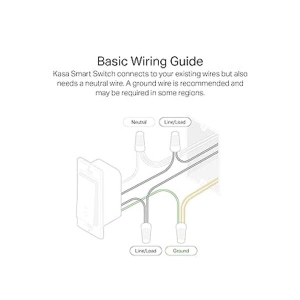 Interruptor de luz inteligente WiFi de Kasa por TPLink