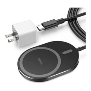 TOZO W10 Cargador inalámbrico con imanes con adaptador de_1