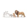TOYMANY Juego de 8 figuras de animales de la selva de_2