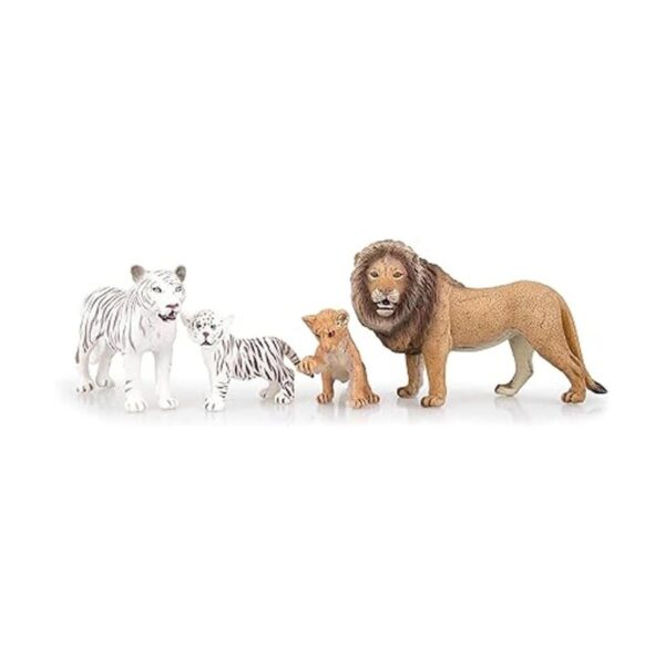 TOYMANY Juego de 8 figuras de animales de la selva de_2