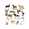 Toymany Juego de 14 figuras de animales de granja de 0.6 a_1