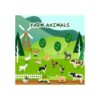 Toymany Juego de 14 figuras de animales de granja de 0.6 a_6