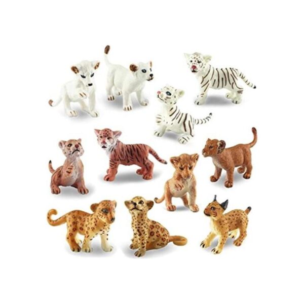 TOYMANY 11 figuras de animales de safari animales de_1