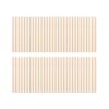 TOYANDONA 100 varillas de madera sin acabar de 4 x 15_1