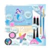 TOYLI Juego de maquillaje lavable de sirena para niños