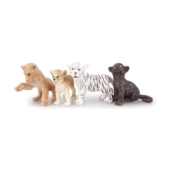 TOYMANY Juego de 8 figuras de animales de la selva de_4