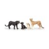 TOYMANY Juego de 8 figuras de animales de la selva de_3