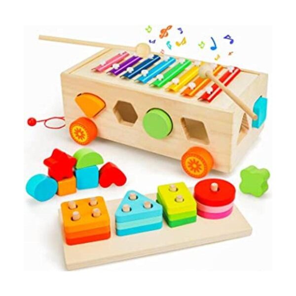 TOY Life Xilófono clasificador de formas para niños_1